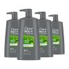 imageDOVE MEN  CARE 2in1 Shampoo and Conditioner Fresh and Clean 4 Count Nourishes and Invigorates Helps Strengthen Hair 254 ozFragranced