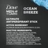 imageDOVE MEN  CARE Antiperspirant hydrating waterbased deodorant Coastal Cedar with our best nonirritant formula 26 oz 2 CountOcean Breeze