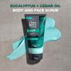 imageDOVE MEN  CARE Body and Face Scrub Eucalyptus Deeply Exfoliates for Hydrated ampamp Nourished Skin 100 Gentle Cleanser No Sulfate Cleansers or Parabens 9 ozEucalyptus