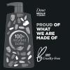 imageDOVE MEN  CARE Charcoal Pump Purifying Shampoo Charcoal  Clay for Stronger More Resilient Hair with PlantBased Cleansers 31 ozFragranced