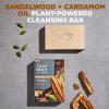 imageDOVE MEN  CARE Cleansing Bar Soap Sandalwood  Cardamom Oil 4 Bars to Rebuild Skin in the ShowerSandalwood  Cardamom