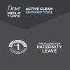 imageDOVE MEN  CARE Shower Tool 4 Count For Stronger HealthyFeeling Skin Active Clean Scrubs and Exfoliates for a Deeper Clean With Body WashSkin cleaning agent