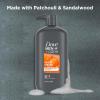 imageDOVE MEN CARE 2in1 Shampoo  Conditioner Thick  Strong 4 count for Fortifying Hair from Root to Tip with Calcium 254 ozFragranced