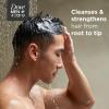 imageDOVE MEN CARE 2in1 Shampoo  Conditioner Thick  Strong 4 count for Fortifying Hair from Root to Tip with Calcium 254 ozFragranced