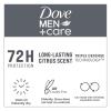 imageDove MenCare Antiperspirant Deodorant Stick for Men 4 Count Extra Fresh with 72hour Sweat ampamp Odor Protection with 14 Moisturizing Cream ampamp Longlasting Citrus scent 27 oz27 Ounce Pack of 1