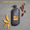 imageDove MenCare Body and Face Wash Hydrating Clean Comfort Mens Body Wash with 24Hour Nourishing Micromoisture Technology 30 ozMango  Cedarwood