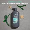 imageDove MenCare Body and Face Wash Hydrating Clean Comfort Mens Body Wash with 24Hour Nourishing Micromoisture Technology 30 ozSensitive Skin