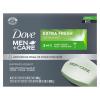 imageDOVE MEN  CARE 3 in 1 Bar Cleanser for Body Face and Shaving Extra Fresh Body and Facial Cleanser More Moisturizing Than Bar Soap to Clean and Hydrate Skin 375 Ounce Pack of 8