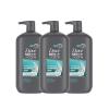 imageDOVE MEN  CARE Body and Face Wash with Wild Mint Oil Invigorating Revive 3N1 with 24Hour Nourishing Micromoisture Technology 30 oz 3 CountSensitive Skin Oatmeal  Aloe