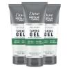 imageDOVE MEN  CARE Styling Gel 3 count Hair Taming Gel for a Strong Hold Hair Styling Product for Thicker and Healthier Looking Hair 7 oz