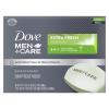 imageDove MenCare Bar 3 in 1 Cleanser for Body Face and Shaving Extra Fresh 14 Bars to Clean and Hydrate Skin Body and Facial Cleanser Mandarin Citrus Patchouli and Rosemary scent 375 oz