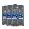 imageDove MenCare Body Wash Extra Fresh 4 Count for Mens Skin Care Body Wash Effectively Washes Away Bacteria While Nourishing Your Skin 18 ozMidnight Classico