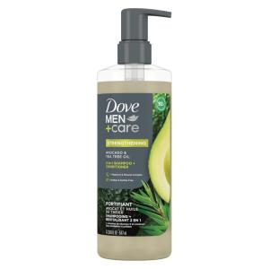 imageDOVE MEN  CARE 2in1 Shampoo  Conditioner Sandalwood ampamp Cardamom Oil for Thick ampamp Full Hair  Vitamin B3 ampamp Mineral Complex 175 ozAvocado  Tea Tree Oil