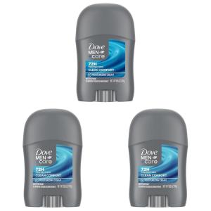 imageDOVE MEN  CARE Antiperspirant Deodorant Stick Clean Comfort 72Hour Sweat ampamp Odor Protection Antiperspirant for Men With 14 Moisturizing Cream 05 oz05 Ounce Pack of 3