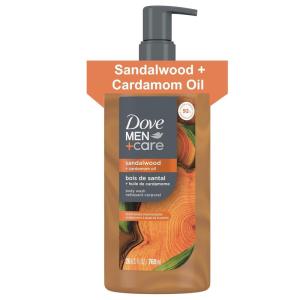 imageDOVE MEN  CARE Body Wash Eucalyptus  Cedar Oil to Rebuild Skin in the Shower with PlantBased Cleansers and Moisturizers 26 ozSandalwood  Cardamom