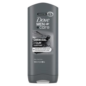 imageDOVE MEN  CARE Purifying Charcoal  Clay Body and Face Wash with 24Hour Nourishing Micromoisture Technology Body Wash for Men 135 ozCharcoal and Clay