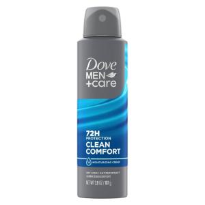 imageDove MenCare Antiperspirant Deodorant Clean Comfort Dry Spray For Men 72hour Sweat and Odor Protection with Triple Defense Technology 38 oz38 Ounce Pack of 1