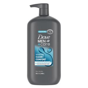 imageDove MenCare Body and Face Wash Hydrating Clean Comfort Mens Body Wash with 24Hour Nourishing Micromoisture Technology 30 ozClean Comfort