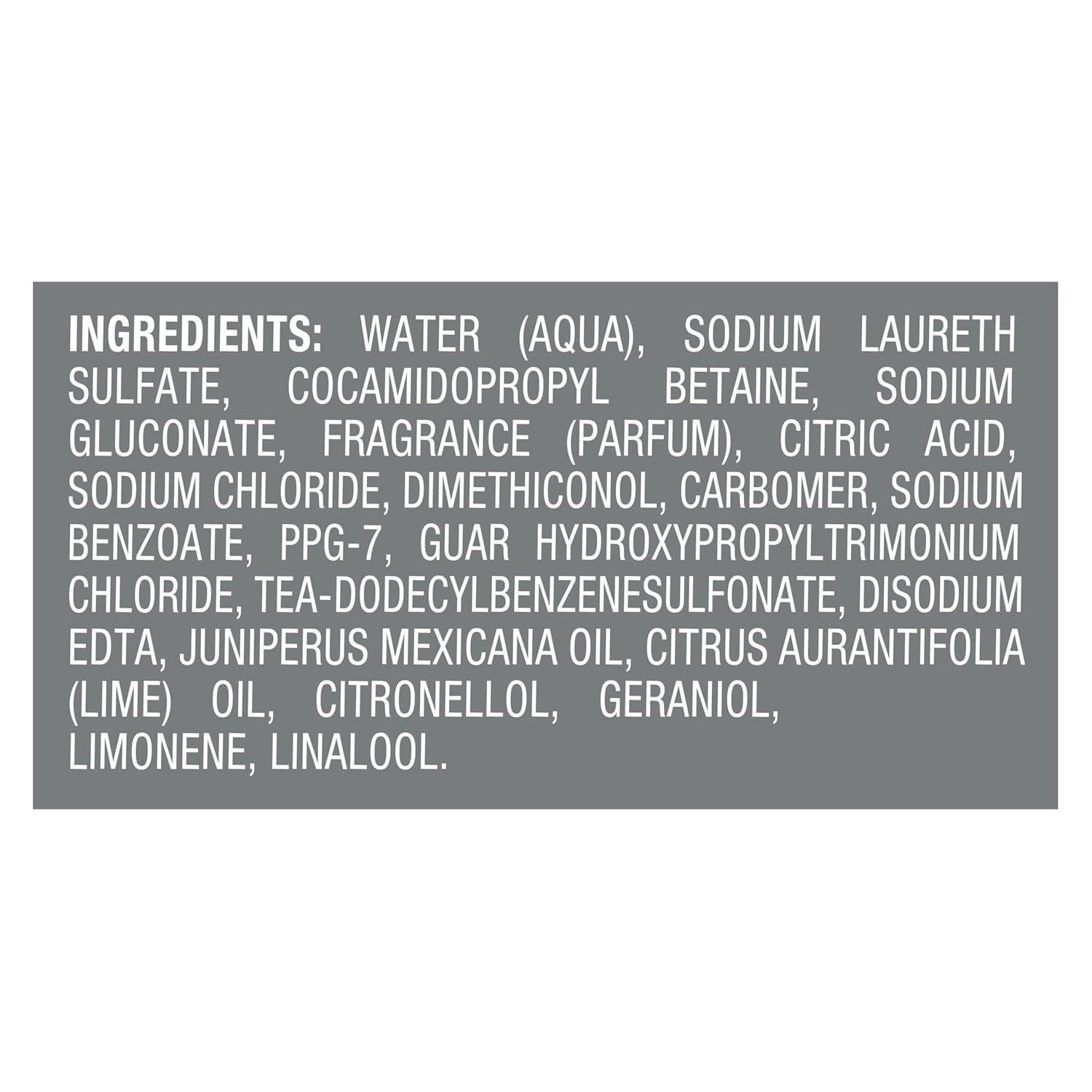 imageDOVE MEN  CARE Shampoo 1 count Lime ampamp Cedar for Real Hair that Powers Up Hair Strength with Invigorating ampamp Moisturizing Results 18 Fl oz