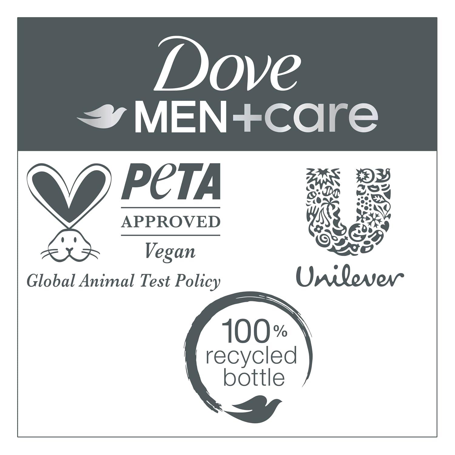 imageDOVE MEN  CARE Shampoo 1 count for Hair Refreshing ampamp Strengthening with Menthol 28 Fl oz