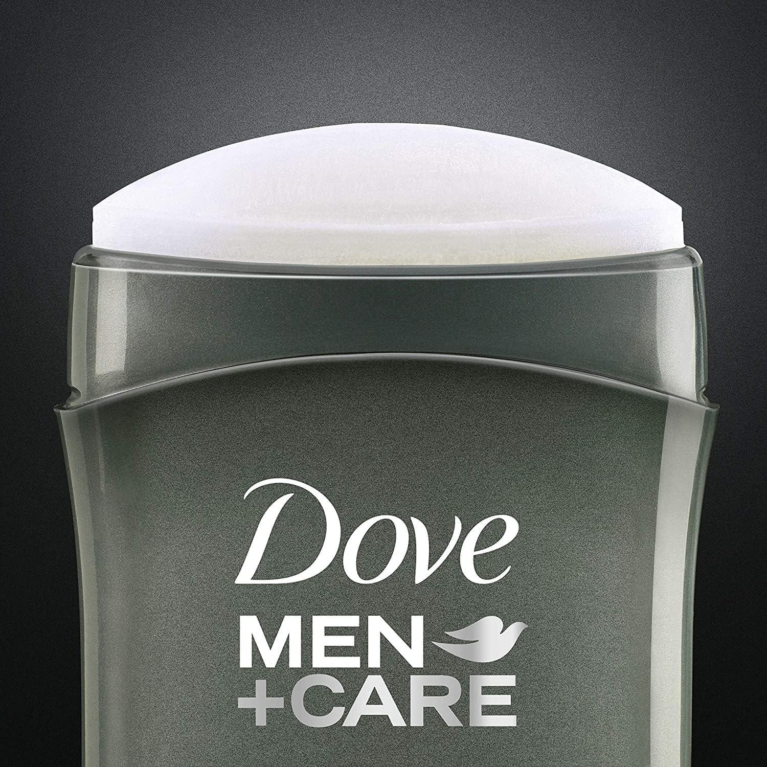 imageDove MenCare Antiperspirant Deodorant 48hour sweat and odor protection Clean Comfort Antiperspirant for men formulated with vitamin E and Triple Action Moisturizer 27 oz pack of 3Linen