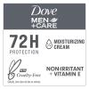 imageDove MenCare Antiperspirant Deodorant 48hour sweat and odor protection Clean Comfort Antiperspirant for men formulated with vitamin E and Triple Action Moisturizer 27 oz pack of 3Linen