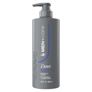 imageDOVE MEN  CARE Shampoo Eucalyptus amp Birch 1 ct for Real Hair that Powers Up Hair Strength with Revitalizes amp Fortifies 18 fl oz
